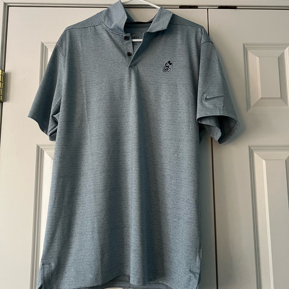 Nike Men's Gray Polo Shirt